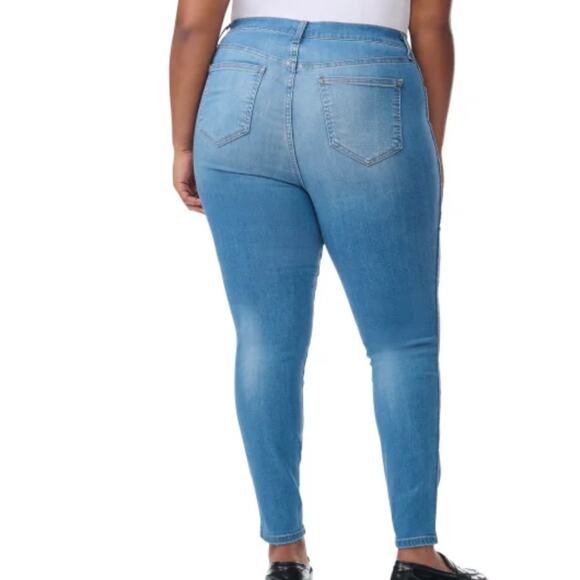 Kirkland Signature Women's Jeans High Rise Stretch Blue Size 20 NWT - Picture 11 of 11